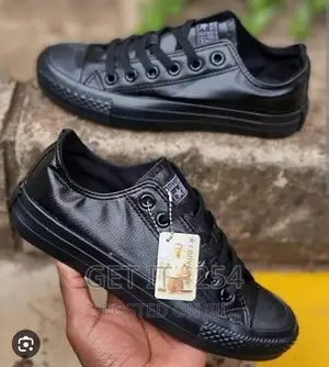 Black Converse Fully Restored Size's 37 to 42