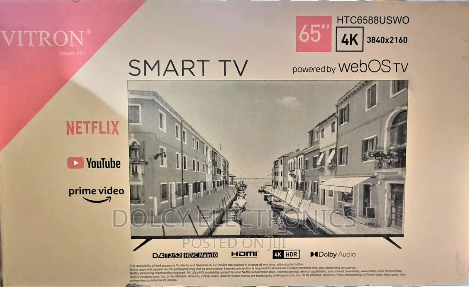 Vitron 65 Inches Smart Tv