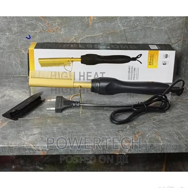 Professional Electric Hot Comb Straightener. - main view