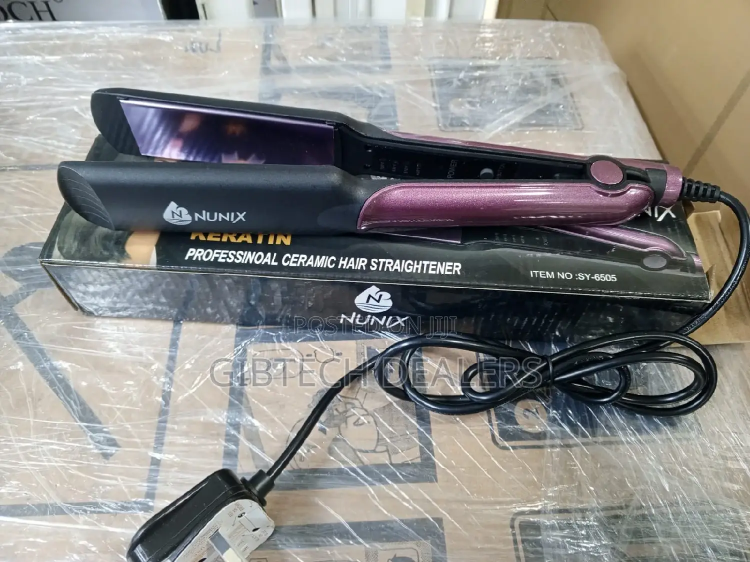 Flat Hair Iron Straightener