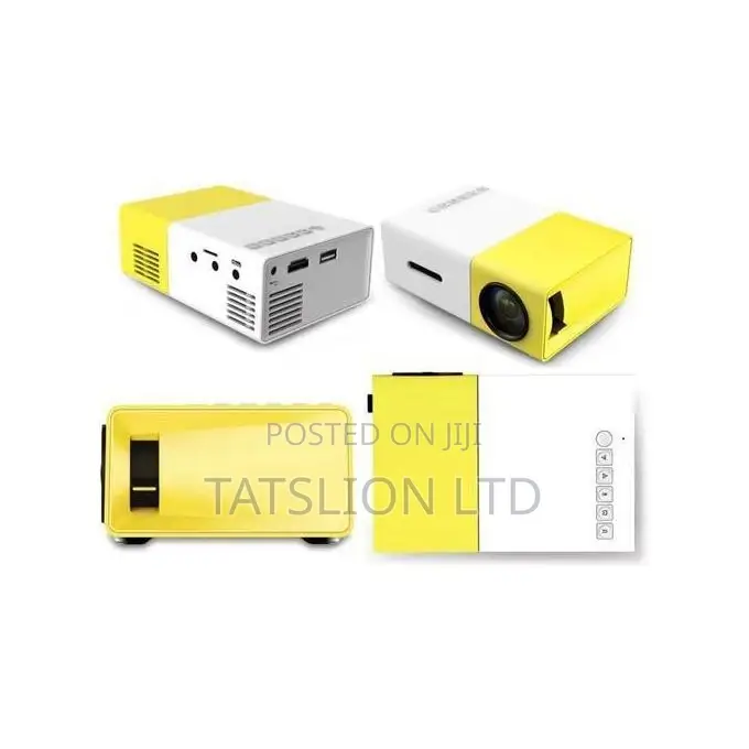Portable Mini Home Theater LED Projector Colour