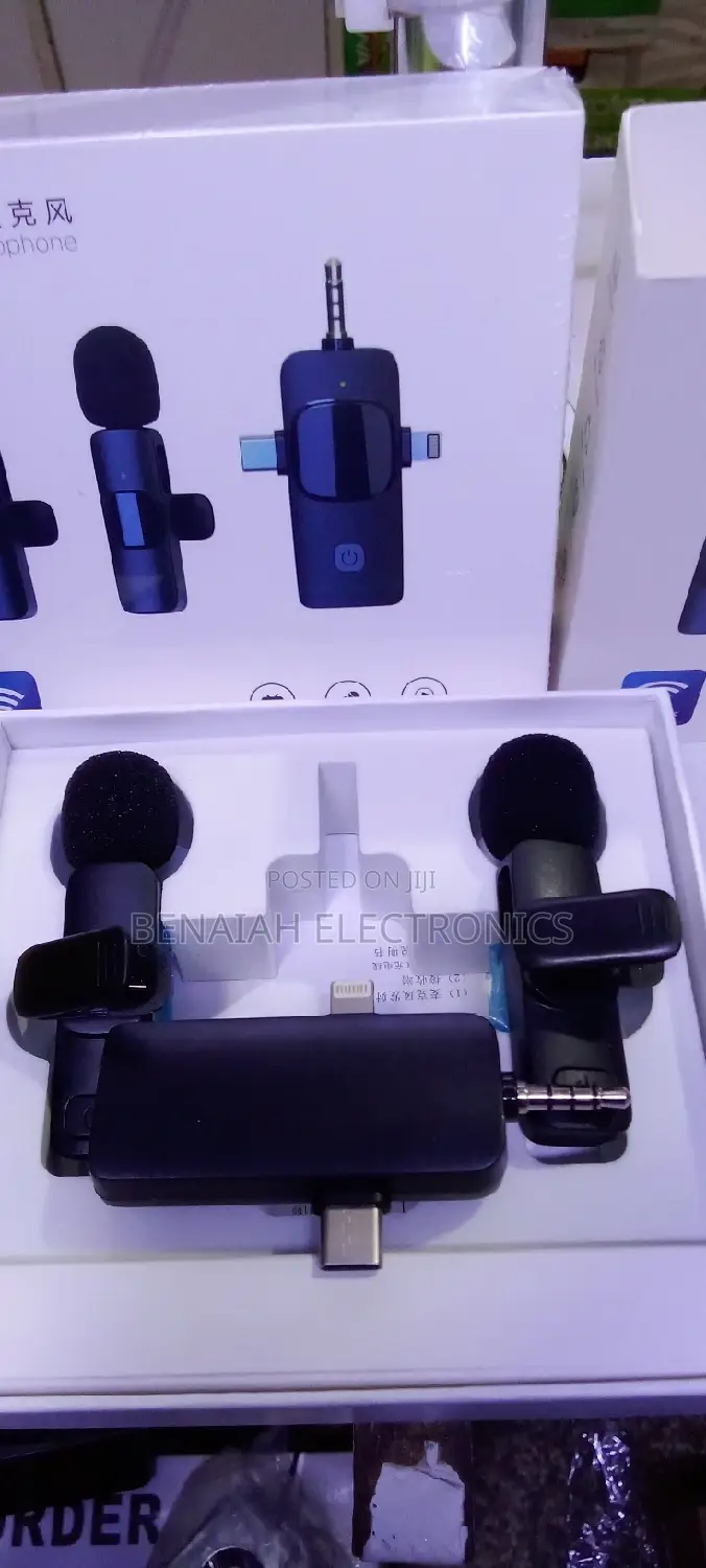 Plug and Play Wireless Mic for Both Type -C and iPhones