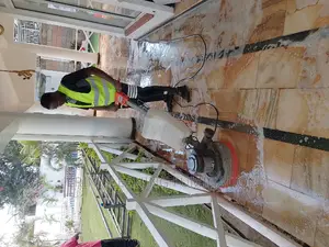 Terrazzo Cleaning Office Scrubbing