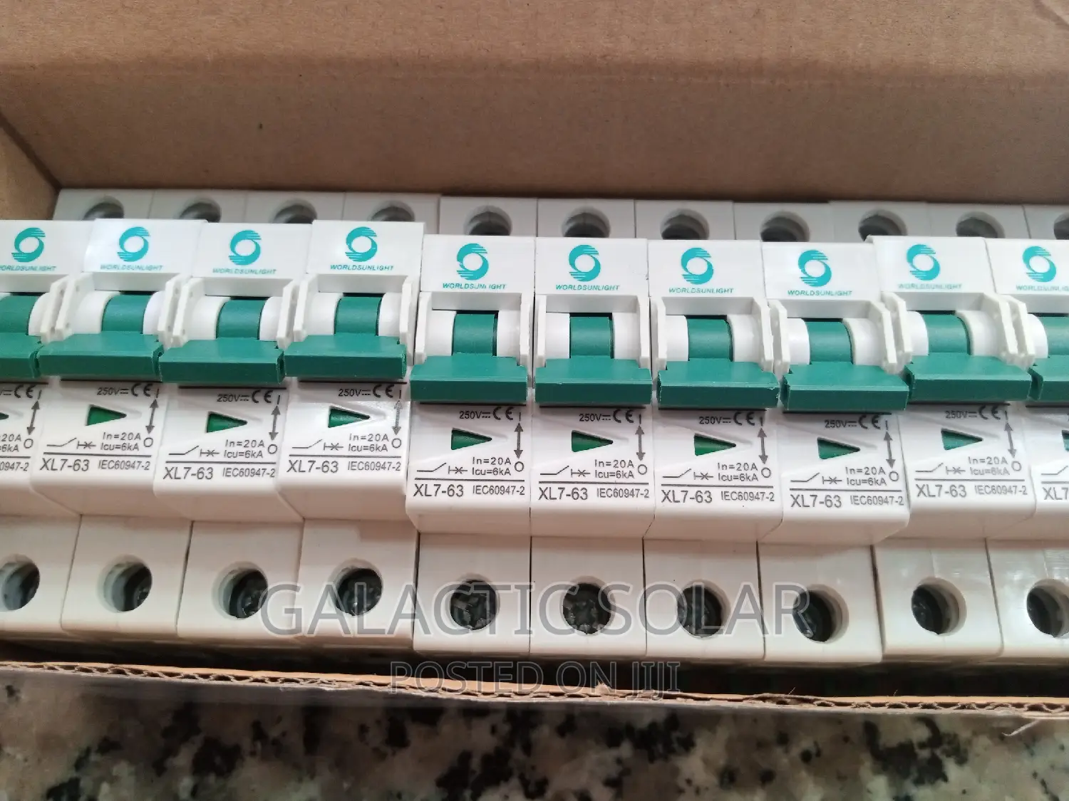 DC Mcb Single Pole 20A