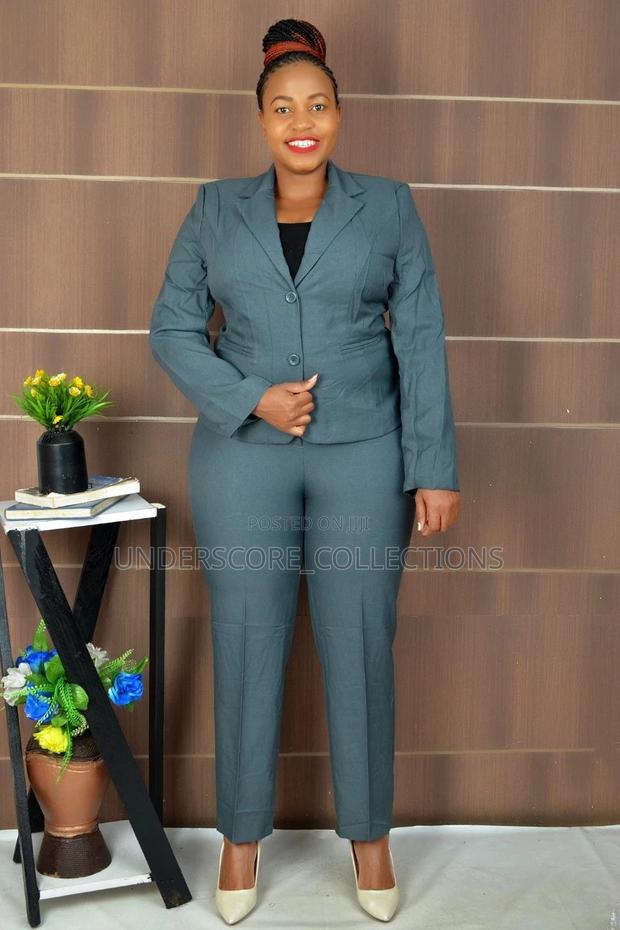 Classy Ladies Two in One Trouser Suit - thumbnail 3