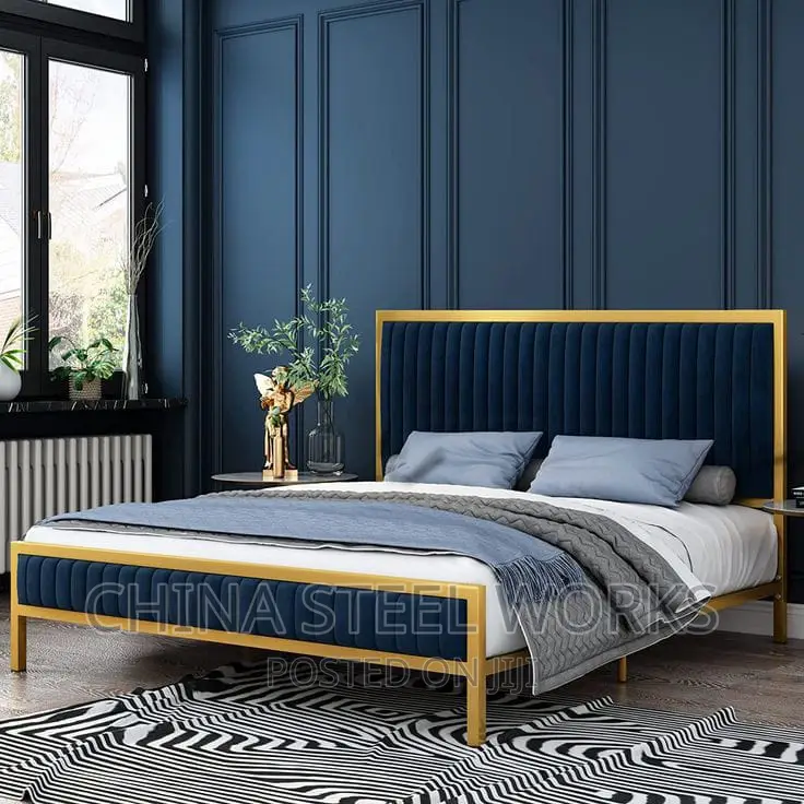 5 by 6 Metalic Frame Bed