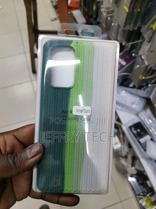 Rainbow Colorful Lines Xiaomi Redmi Note 10 Pro Mobile Cover