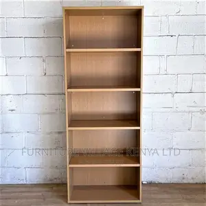 Tall Oak Bookcase 80cm Wide