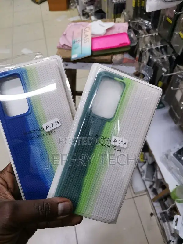 Colorful Silicone Phone Cover for Samsung Galaxy A73 5g