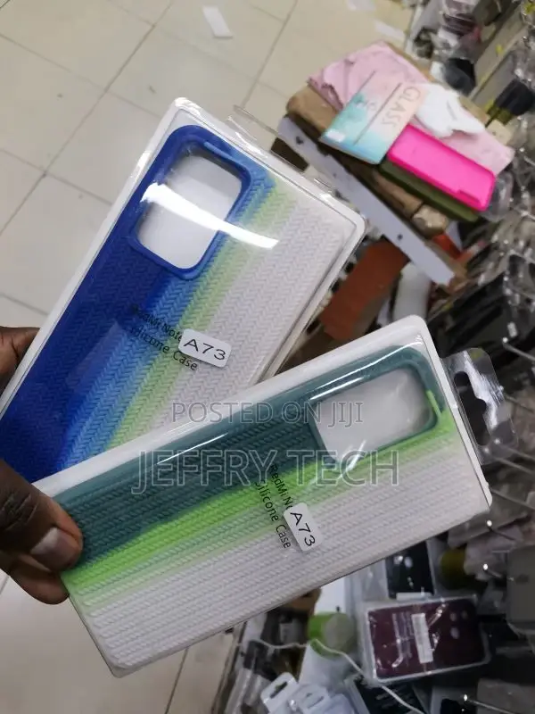 Colorful Silicone Phone Cover for Samsung Galaxy A73 5g