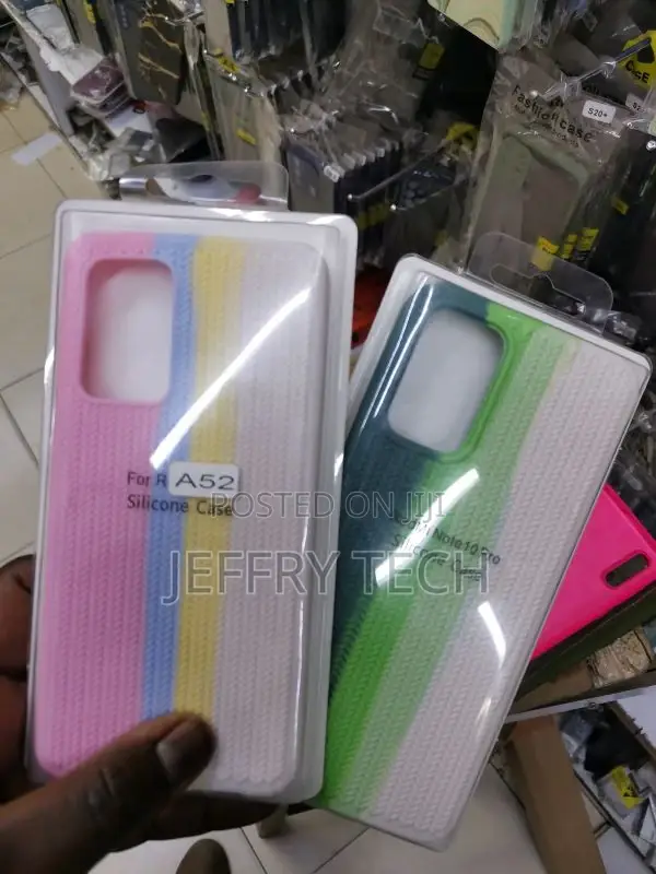 Samsung Galaxy A52 4G TPU Back Case Cover - Multi Color - Al