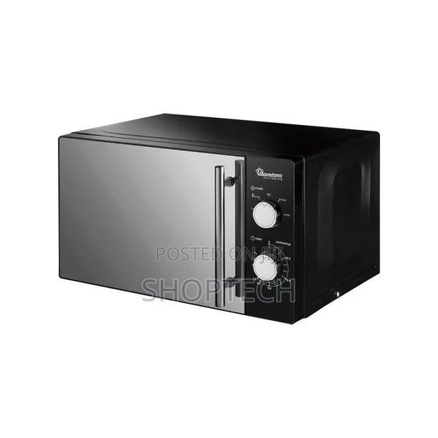 Ramtons RM/459 - 20L - Manual Glass Microwave - Black