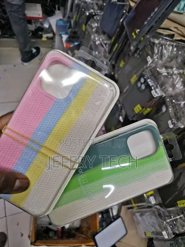 iPhone 12 Pro Max Silicone Case Cover by Margoun - Green Rai