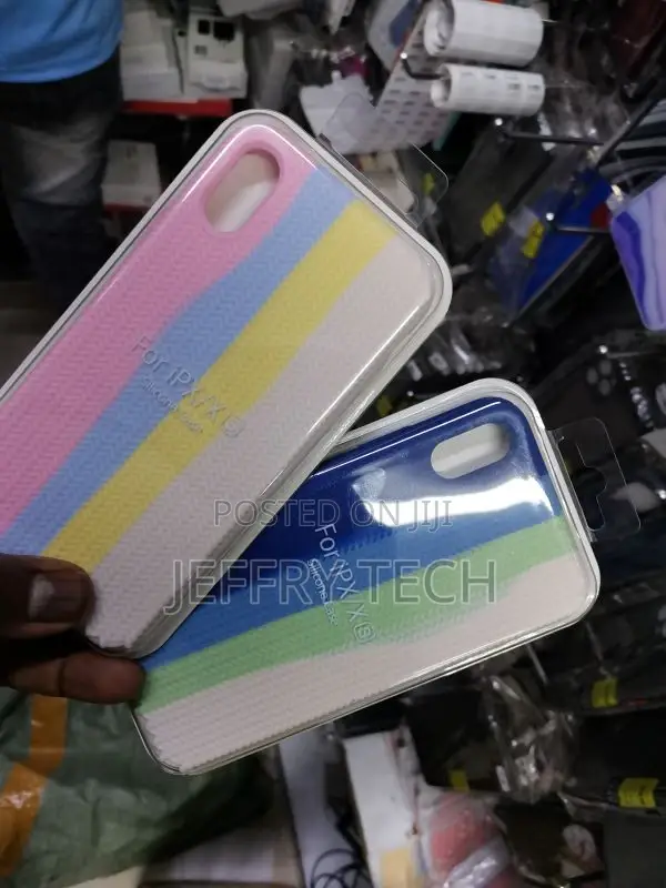 Back Cover for Apple iPhone X/Xs (Multicolor, Pink