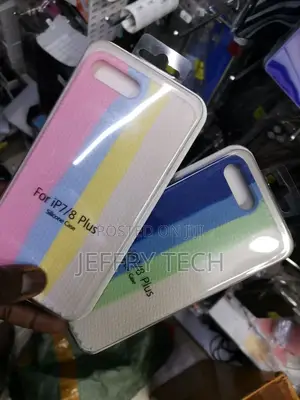 I-Fix Back Cover for Apple iPhone 7 Plus (Multicolor, White,