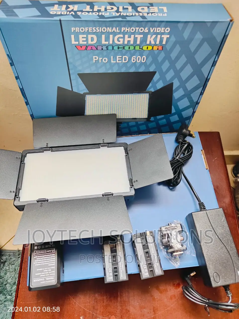 Photo Led Light Kit Pro Led 600 With Stand