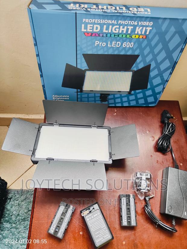 Photo Video LED Light Kit Pro LED 600 With Stand - main view