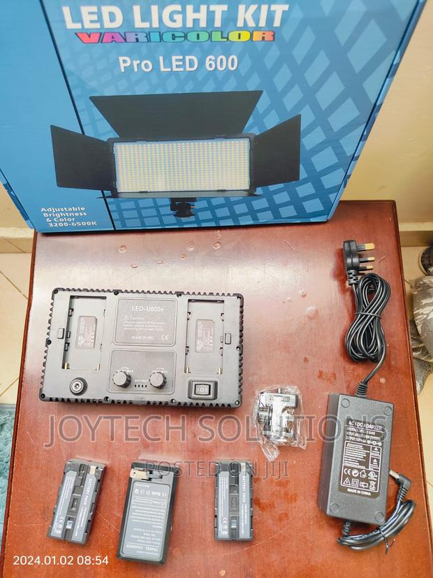 Photo Light Led 600 Professional Video Light With Stand - main view