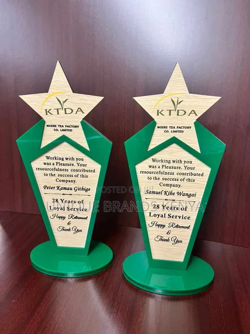 Awards and Trophies