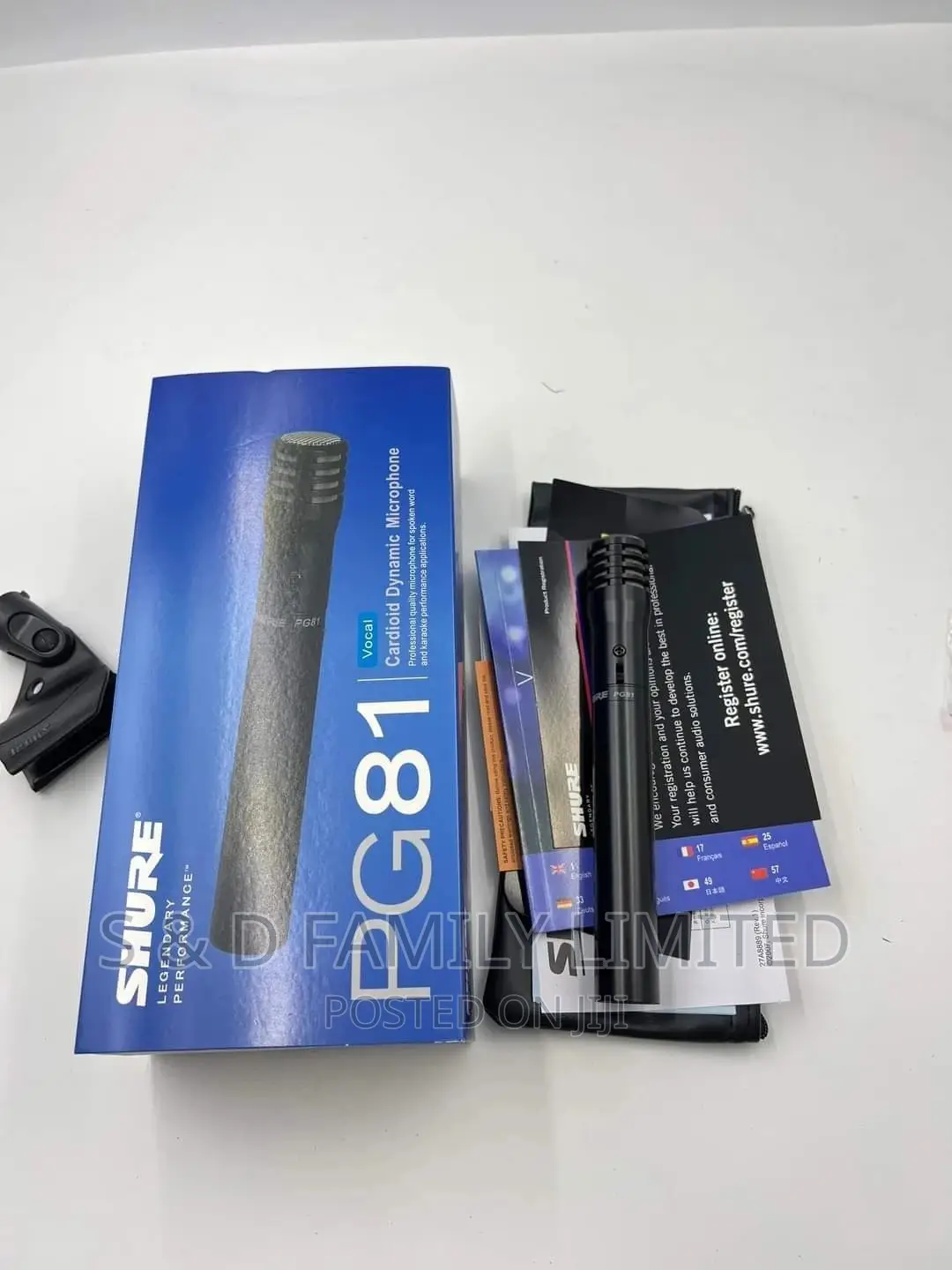Shure PGA81 Condenser Microphone