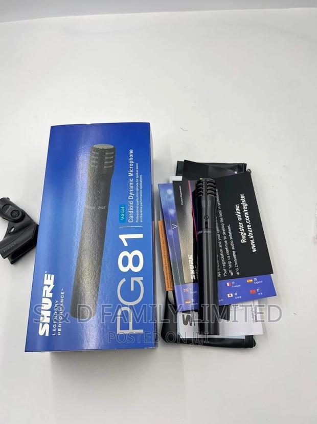 Shure PGA81 Condenser Microphone - thumbnail 2