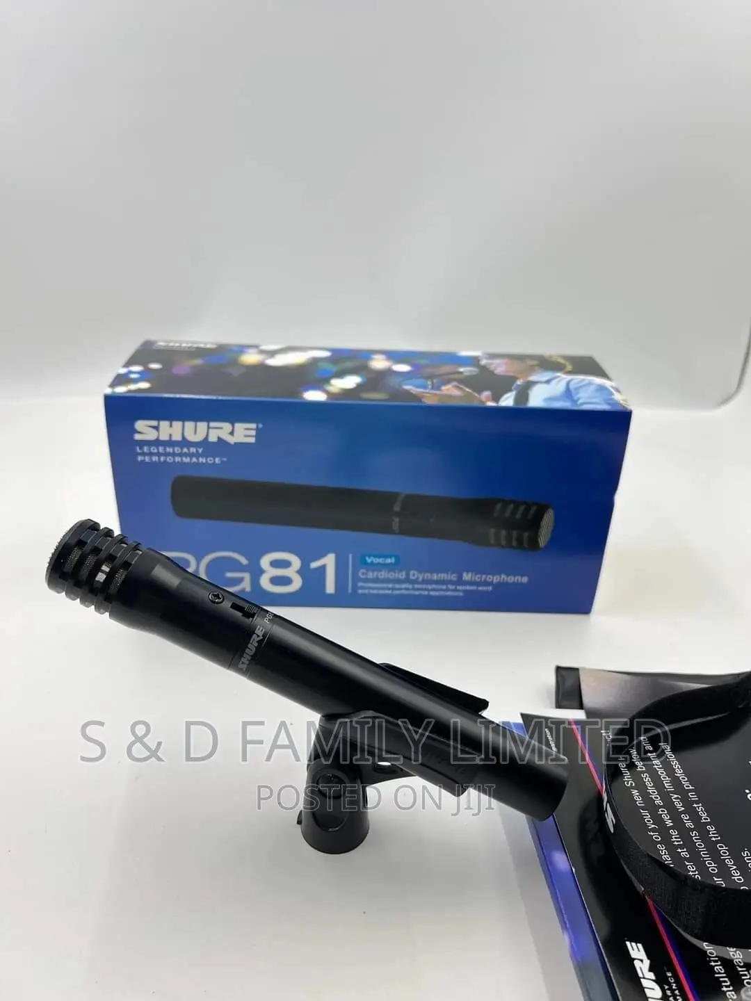 Shure PGA81 Condenser Microphone