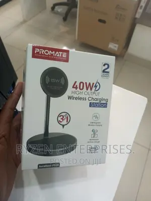 Promate 40W Wireless Charging Station/ Wireless Charger