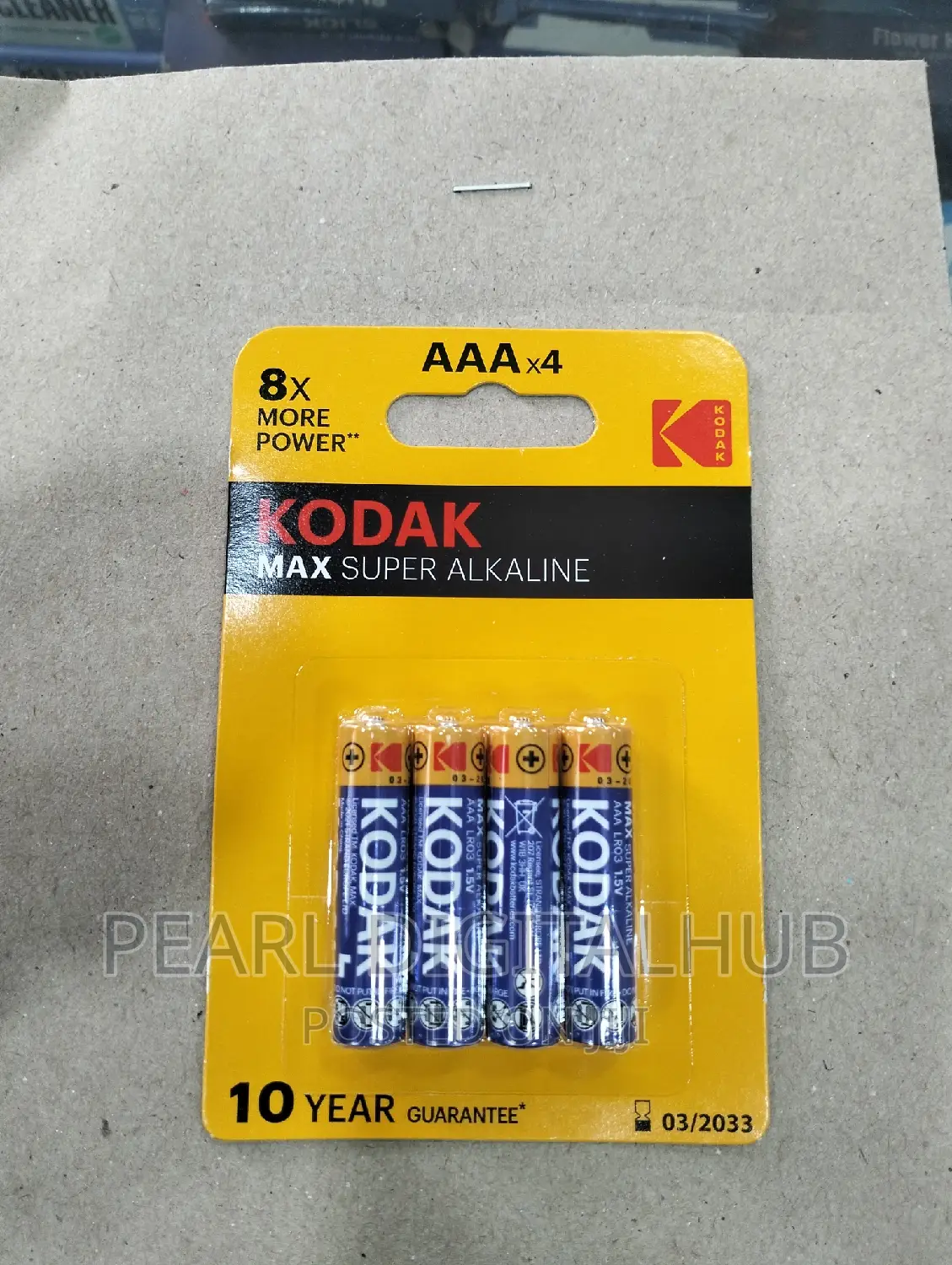Aaa Alkaline 4 Pack Kodak Battery