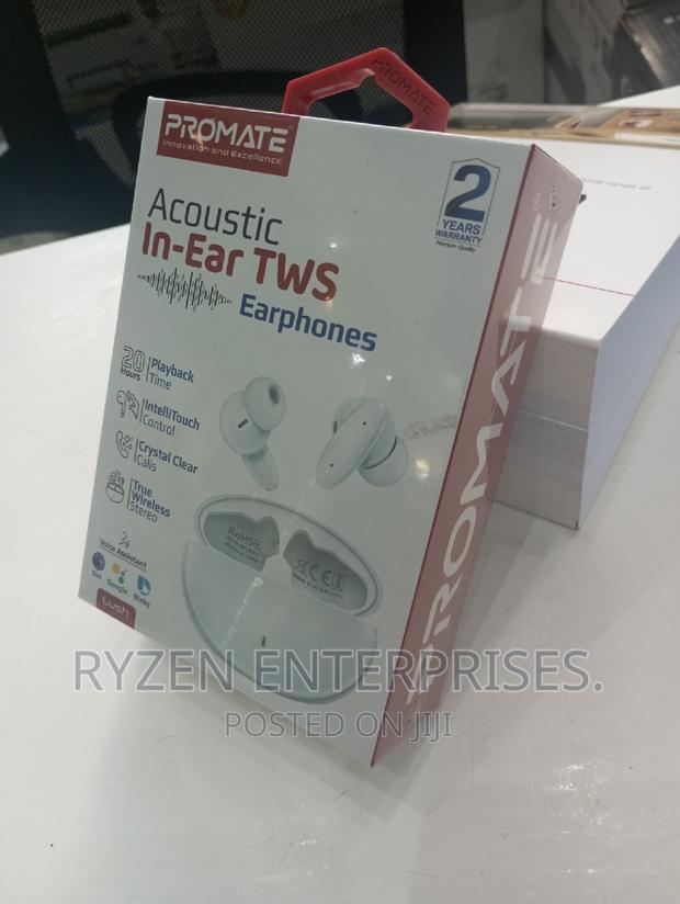 Promate Lush Earphones White