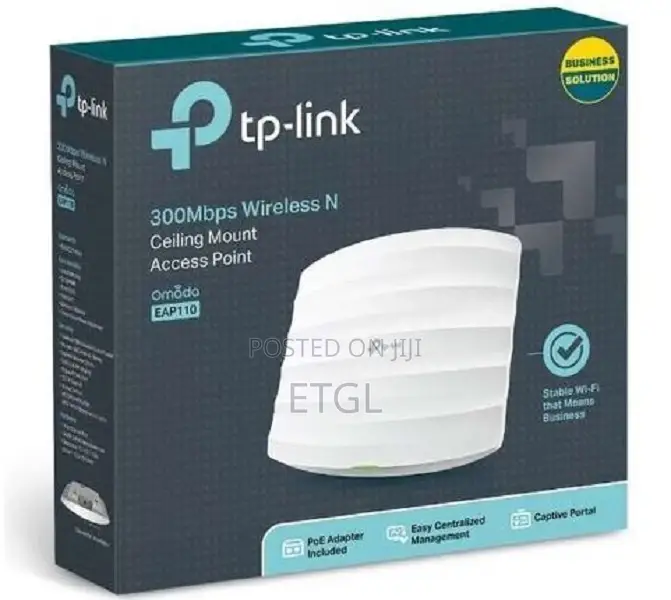 Tp-Link 300mbps Wirelessceiling Mount Access Point TL-EAP115