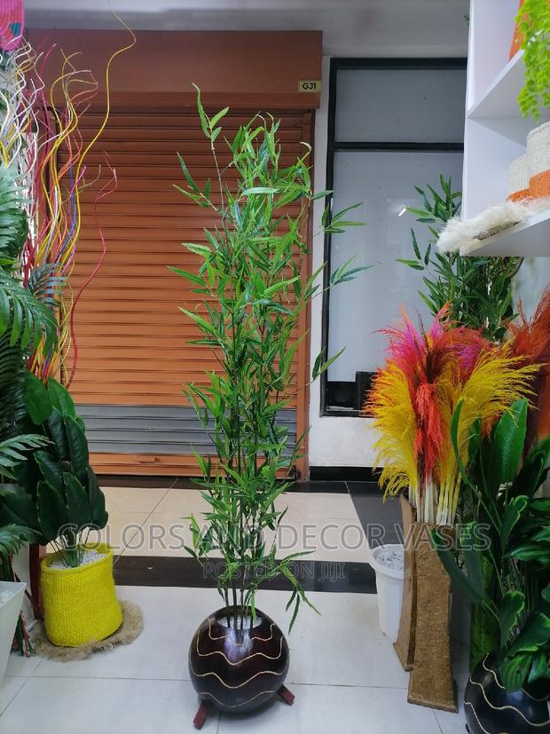 Bamboo Sticks Artificial and Calabash 1.5m - main view