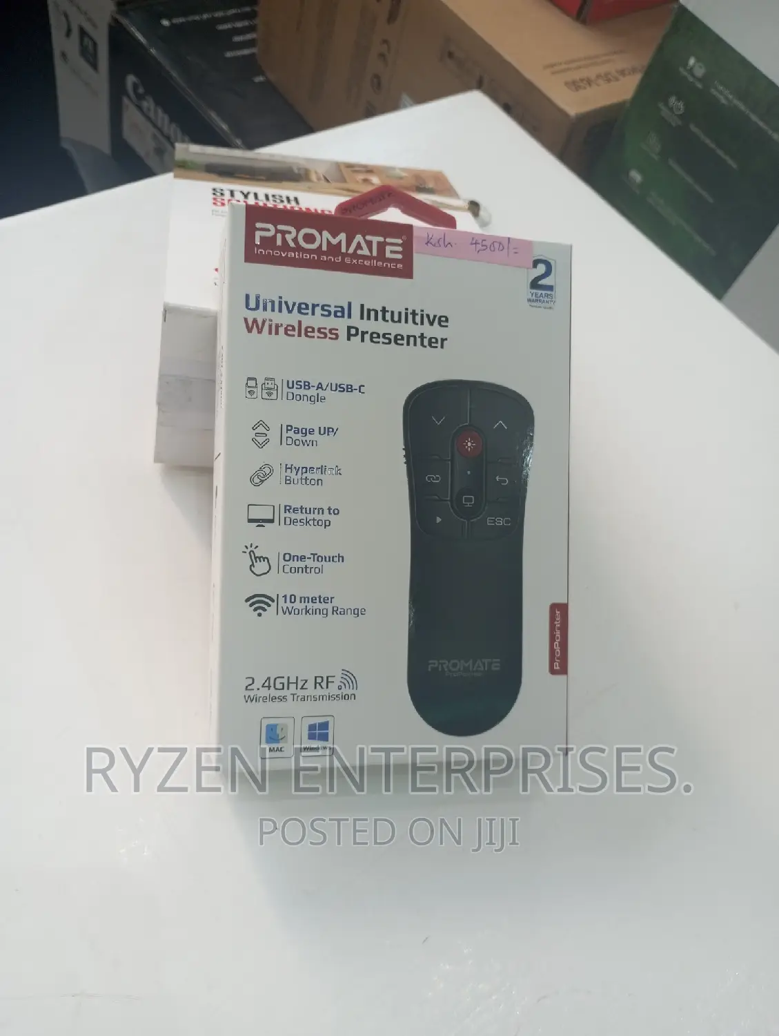 Promate Laser Pointer/ Universal Wireless Presenter Promate