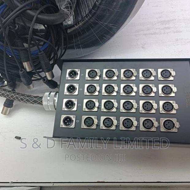 20 Channels 4 Returns 30m Snake Cable - main view