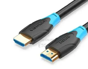 Flat HDMI Cable 1M Black
