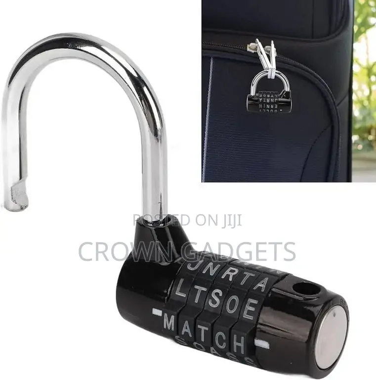 Digit Password Safety Lock Wide Shackle Combination Padlock
