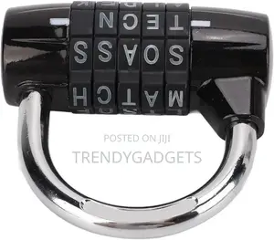 Blue 5 Digit Combination Padlock