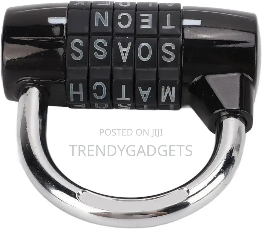 Blue 5 Digit Combination Padlock