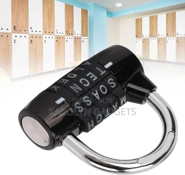 Wide Shackle Combination Padlock