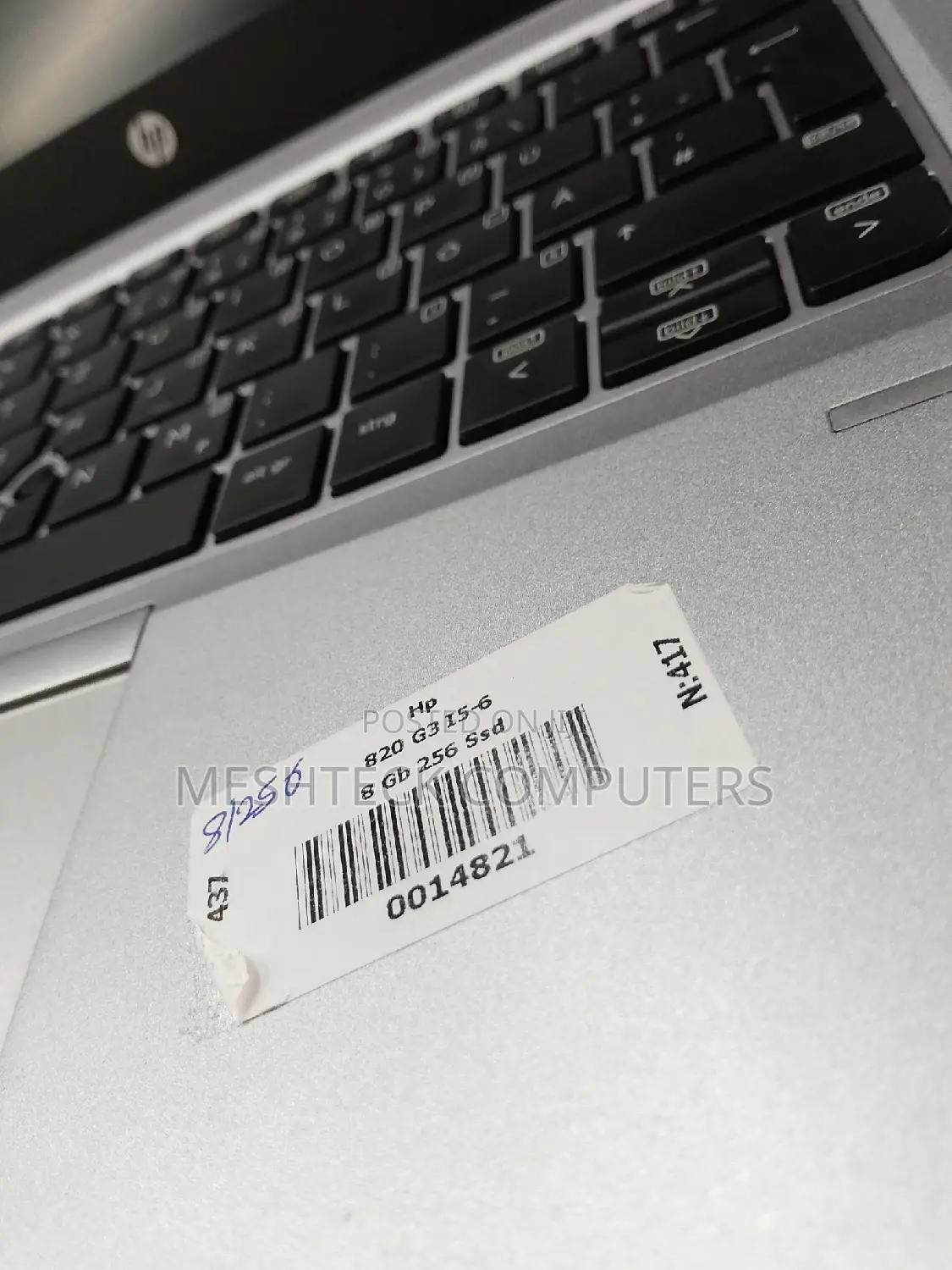 Laptop HP EliteBook 820 G3 8GB Intel Core I5 SSD 256GB