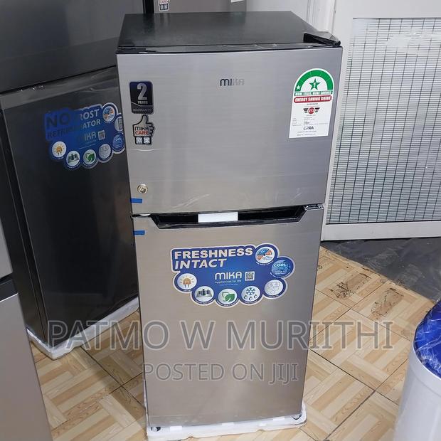Fridge-Mika 118L Refrigerator Double Door
