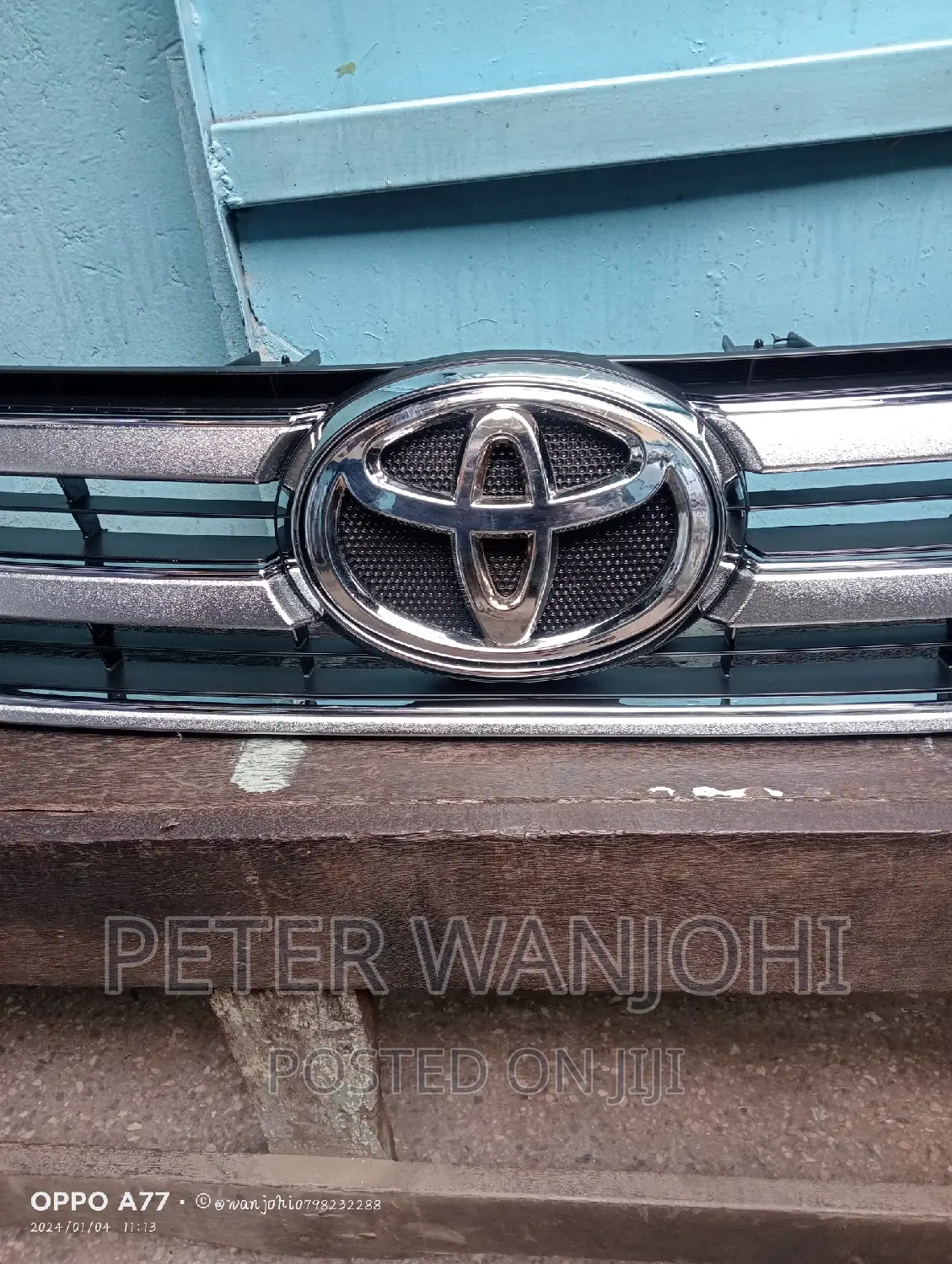 Vigo Front Grille and Logo
