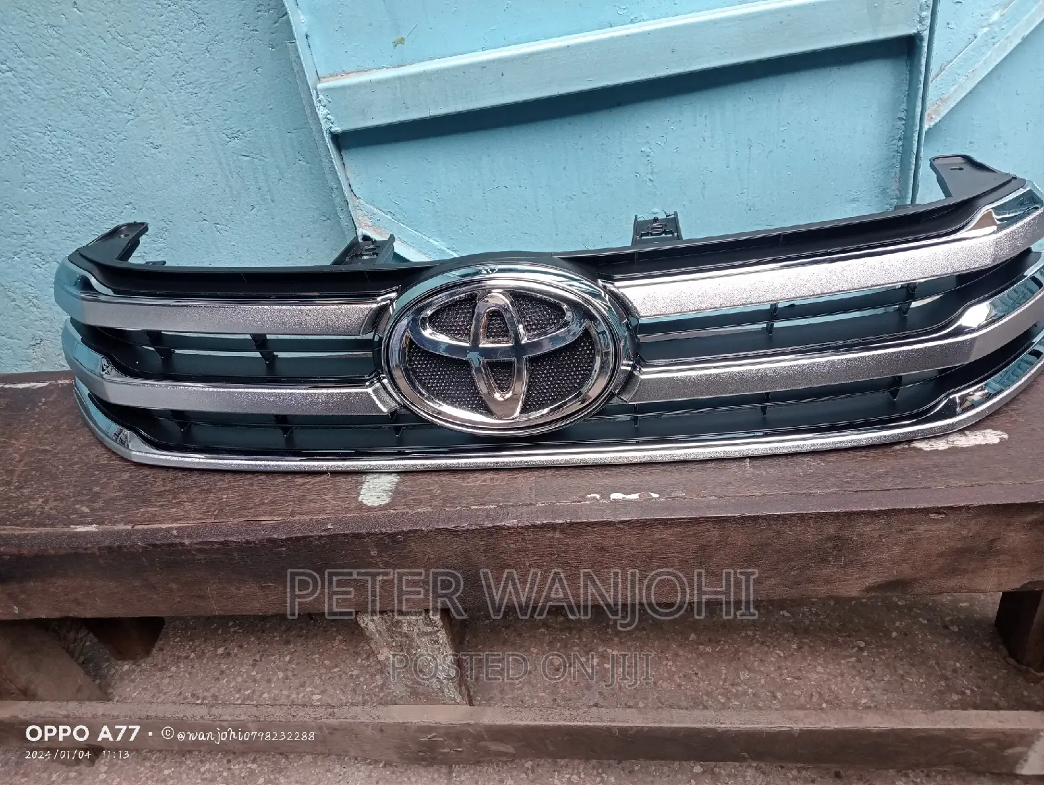 Vigo Front Grille and Logo
