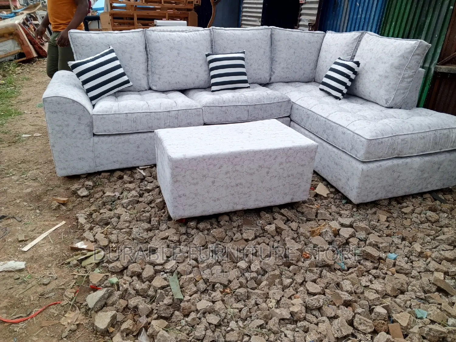6 Seater Coner Seat Sofa
