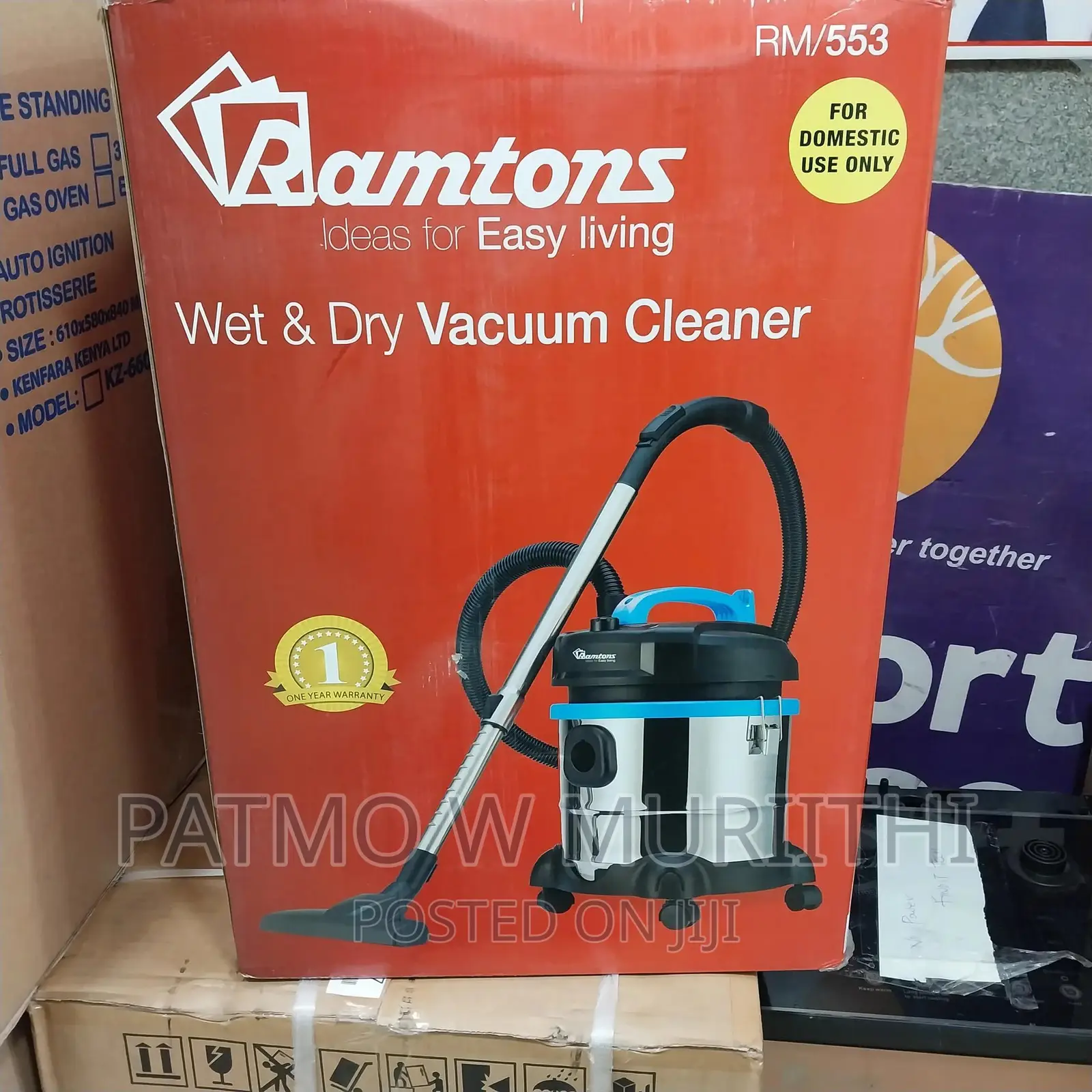 Vacuum Cleaner-Ramtons 21l Vacuum Cleaner