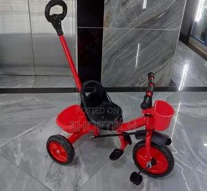 Tricycle With Push Handle - thumbnail 2