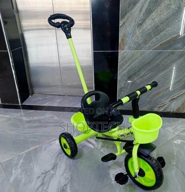 Tricycle With Push Handle - thumbnail 3