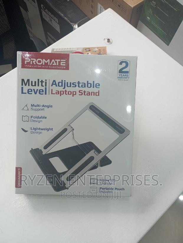 Promate Aluminium Laptop Stand/ Adjustable Level