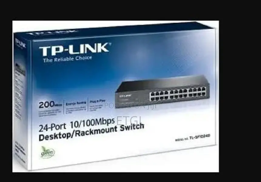 Tp-Link 24-Portmbps Gigabit Desktop Rackmount S