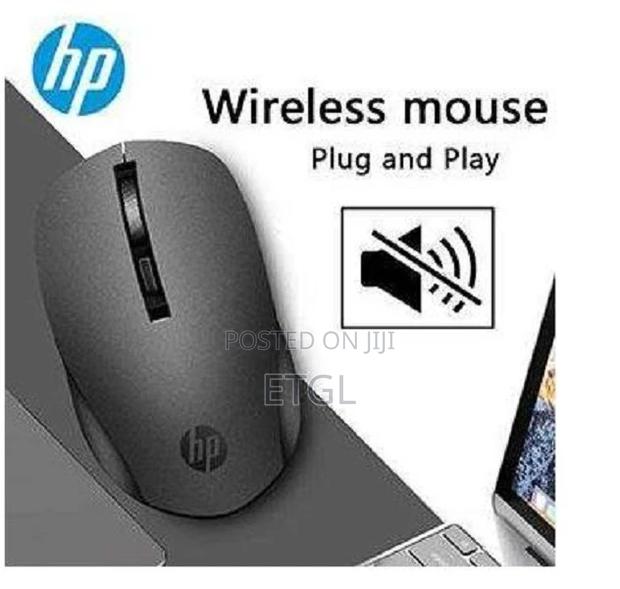 HP Wireless Silent Mouse S1000 Black - 3CY46PA