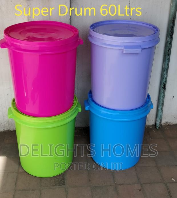 60ltrs Plastic Super Drum - main view